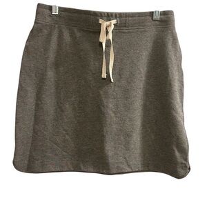 Gap Women's XS Gray French Terry Sweatshirt Pencil Skirt Casual Short